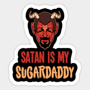 Sugary Daddy - For the dark side Sticker